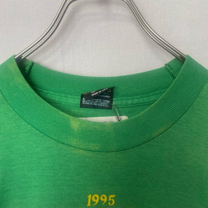 90s チームロゴ プリントTシャツ 古着 緑 グリーン レトロ サイケ | Vintage.City 古着屋、古着コーデ情報を発信
