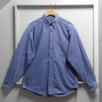 80’s Woolrich 紺タグ USA製 シャモアクロス ボタンダウンシャツ | Vintage.City 古着屋、古着コーデ情報を発信