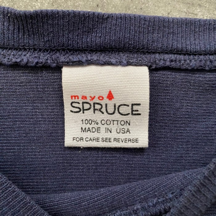 mayo spruce メイヨースプルース フットボールtシャツ USA製 M | Vintage.City 古着屋、古着コーデ情報を発信