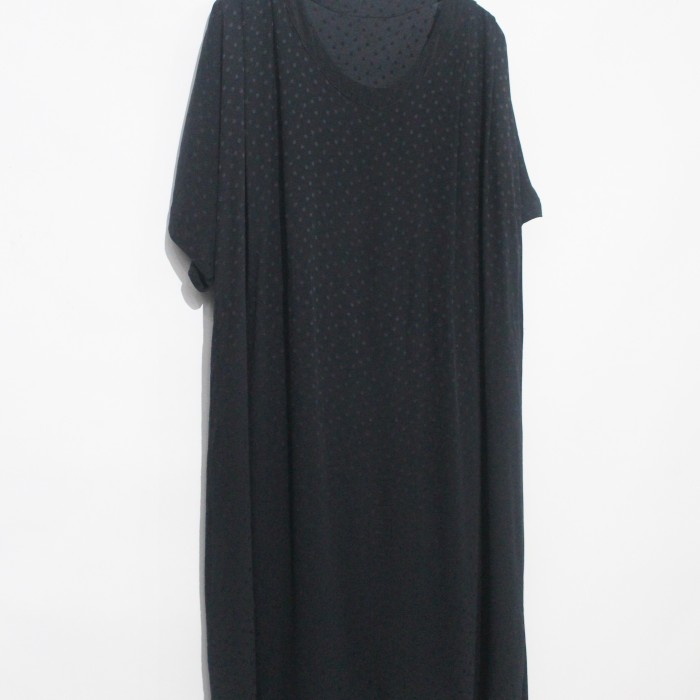 1980s dot pattern silk dress | Vintage.City 古着屋、古着コーデ情報を発信