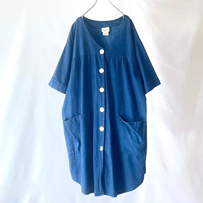 Made in India デニム半袖シャツ JKTコート vintage | Vintage.City 古着屋、古着コーデ情報を発信