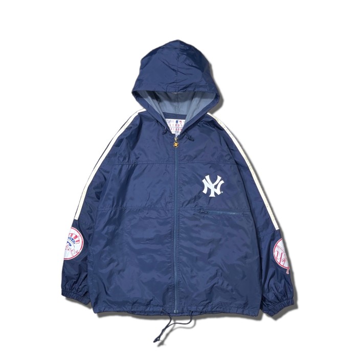 90s Genuine Merchandise NY Yankees Nylon Jacket  ニューヨークヤンキース　ナイロンジャケット | Vintage.City 古着屋、古着コーデ情報を発信