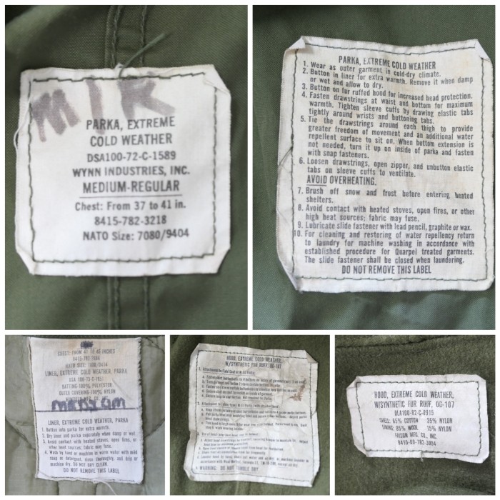 VINTAGE 70s MEDIUM-REGULAR M-65 Fishtail parka -U.S.ARMY- | Vintage.City 古着屋、古着コーデ情報を発信