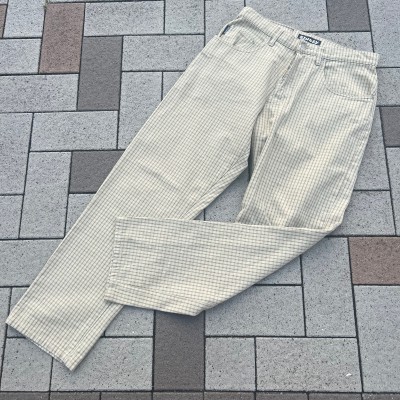 90s STUSSY plaid cotton tapered pants W32 | Vintage.City Vintage Shops, Vintage Fashion Trends
