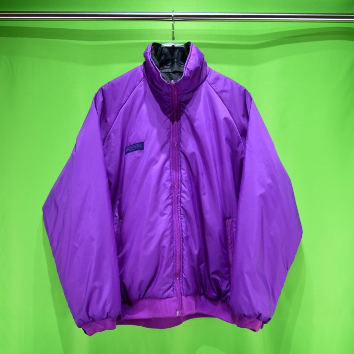 old Columbia nylon purple jacket | Vintage.City 古着屋、古着コーデ情報を発信