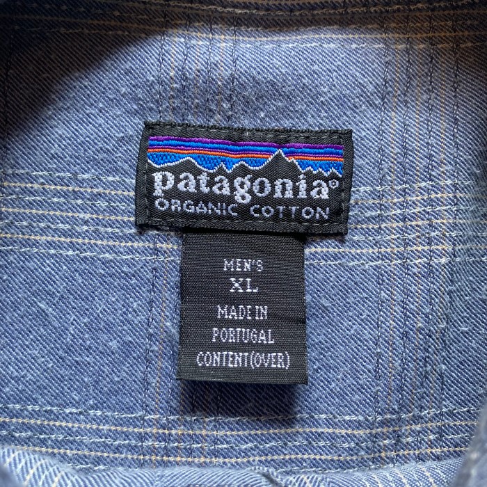 Patagonia organic cotton check shirt パタゴニア オーガニックコットン チェックシャツ 長袖シャツ | Vintage.City 古着屋、古着コーデ情報を発信