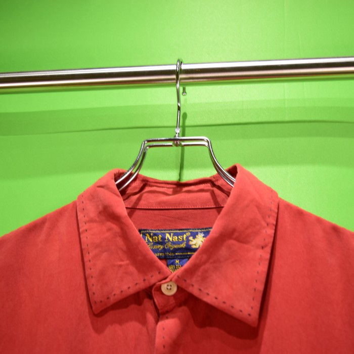 old design silk stitch shirt | Vintage.City 古着屋、古着コーデ情報を発信