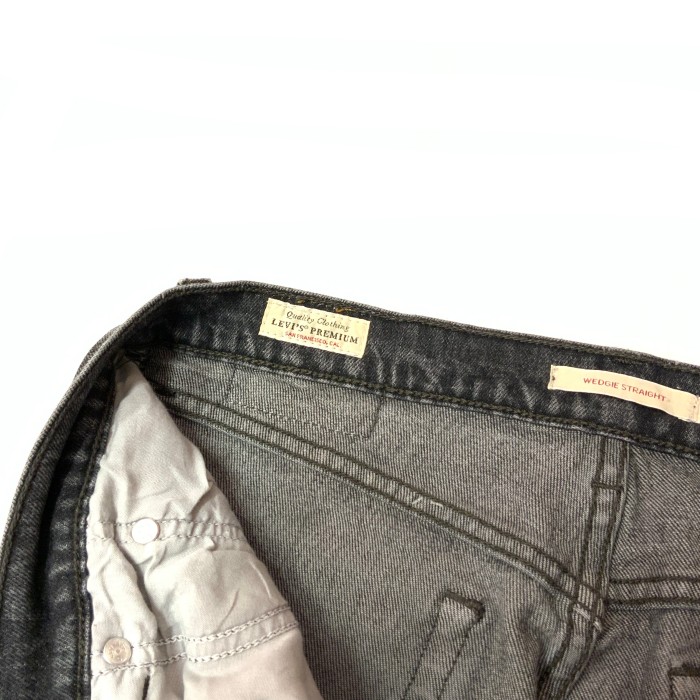 Levis “BK Denim Pants” 00s (Size 27x28) ブラックデニム　リーバイス | Vintage.City 古着屋、古着コーデ情報を発信