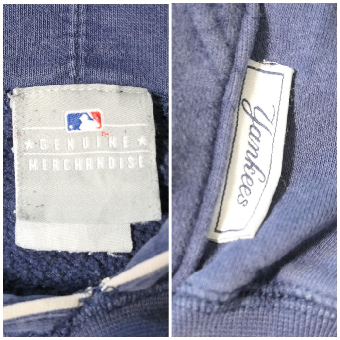 USED L~XL Logo hoodie -NEWYORK YANKEES- | Vintage.City 古着屋、古着コーデ情報を発信
