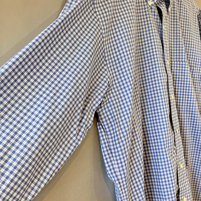 Brooks Brothers ギンガムチェック BDシャツ 青×白 Mサイズ | Vintage.City 古着屋、古着コーデ情報を発信