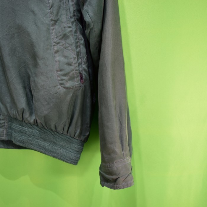 vintage euro silk design ma-1 jacket | Vintage.City 古着屋、古着コーデ情報を発信