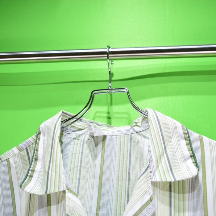 vintage euro cotton stripe pajama shirt | Vintage.City 古着屋、古着コーデ情報を発信