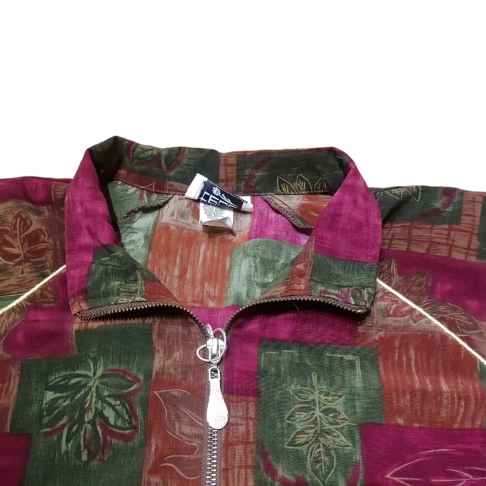 90s～ teddi leafpattern jacket madeinmexico | Vintage.City 古着屋、古着コーデ情報を発信