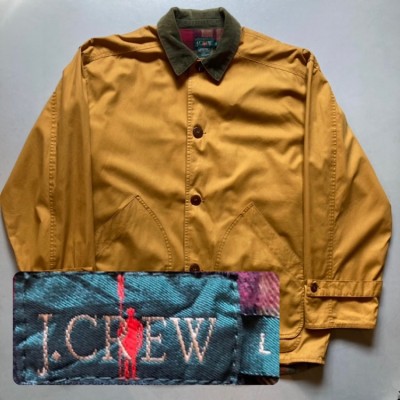 90s J.CREW hunting jacket  90年代 ジェークルー ジェイクルー ハンティングジャケット 巨人タグ 緑タグ | Vintage.City 古着屋、古着コーデ情報を発信