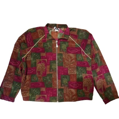 90s～ teddi leafpattern jacket madeinmexico | Vintage.City 古着屋、古着コーデ情報を発信