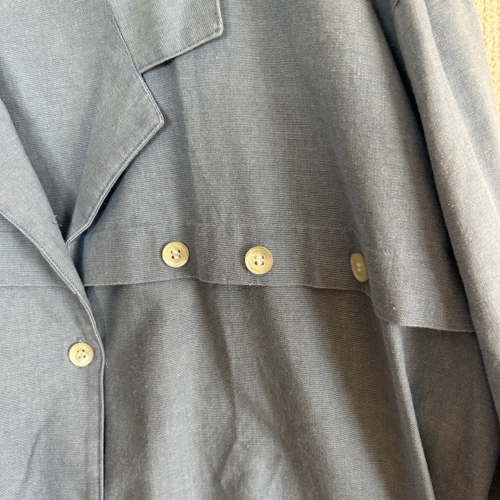 Light Blue shirts jacket made in USA | Vintage.City 古着屋、古着コーデ情報を発信