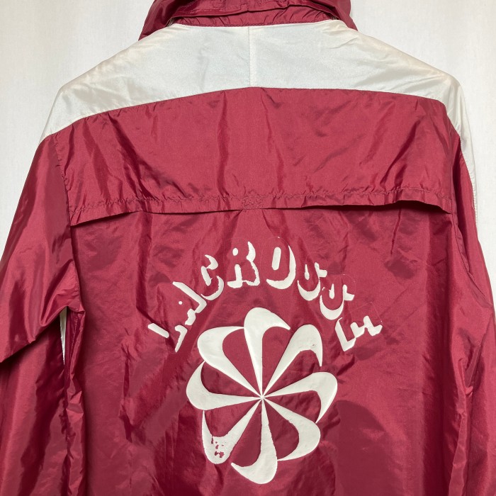 70s "NIKE" pinwheel logo print nylon  jacket - L | Vintage.City 古着屋、古着コーデ情報を発信