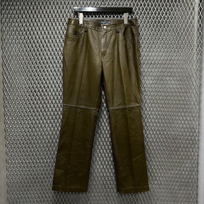 00s【GAP】Leather Pants | Vintage.City