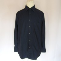00’s GIVENCHY Navy Dress Shirt made in italy | Vintage.City 古着屋、古着コーデ情報を発信