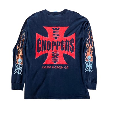 90-00s "WEST COAST CHOPPERS" long sleeve tee - L | Vintage.City 古着屋、古着コーデ情報を発信