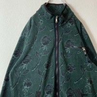 HUF Rose fleece jacket size L | Vintage.City 古着屋、古着コーデ情報を発信