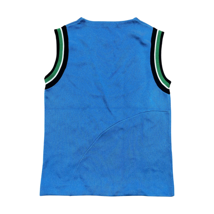 PRADA Designed Sleeveless Knit Tank Blue | Vintage.City Vintage Shops, Vintage Fashion Trends