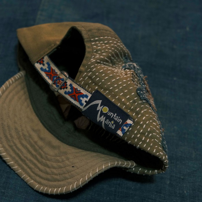 刺子キャップ 帽子、ビンテージカスタム、刺子パッチワーク | Vintage.City 빈티지숍, 빈티지 코디 정보