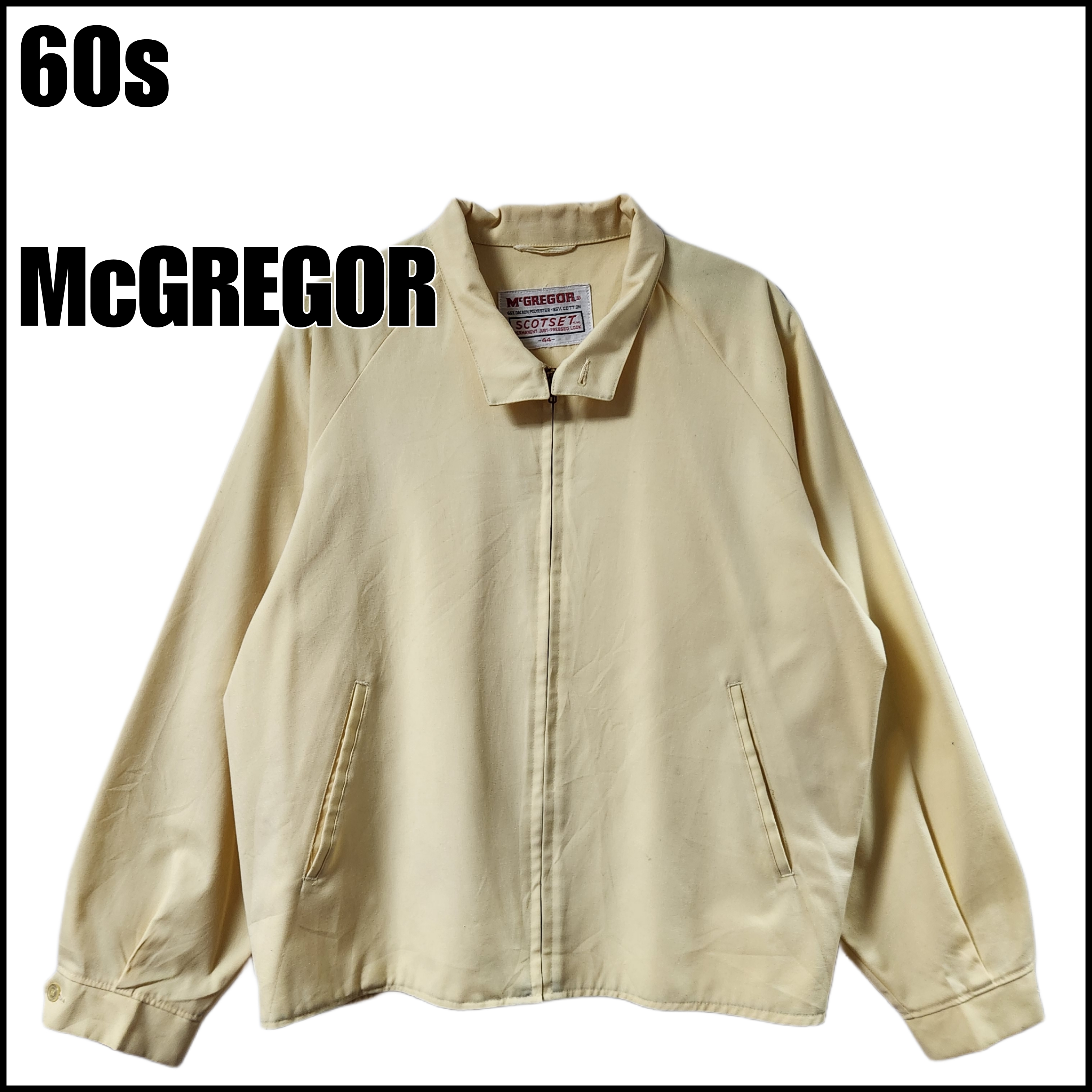 60s~ 70s McGREGOR マックレガー スイングトップ ハリントンジャケット