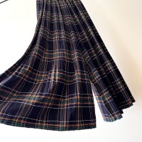 Old Check Pattern Pleats Wide Pants | Vintage.City 古着屋、古着コーデ情報を発信