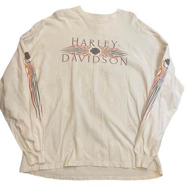 USED 05 ハーレーダビットソン 長袖 Tシャツ 2XL ホワイト | Vintage.City 古着屋、古着コーデ情報を発信