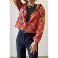 flower pattern jacket | Vintage.City 古着屋、古着コーデ情報を発信