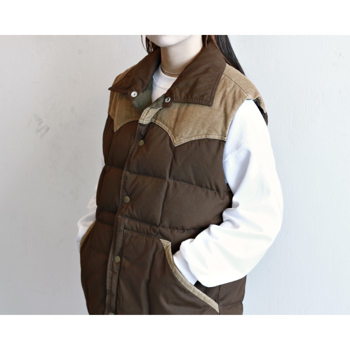 1970s Tempco Goose Down Vintage Vest Made in USA | Vintage.City Vintage Shops, Vintage Fashion Trends