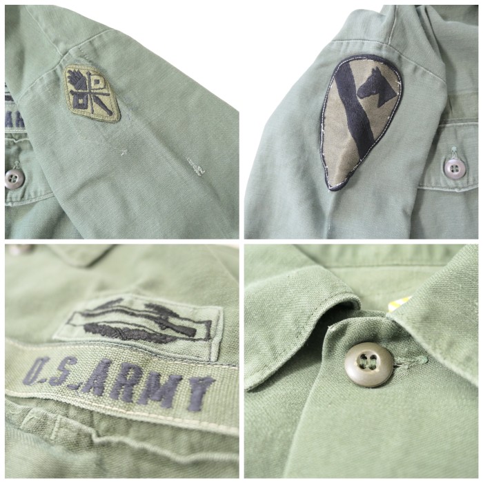 VINTAGE 70s M OG-107 Utility shirt -U.S.ARMY- | Vintage.City 古着屋、古着コーデ情報を発信