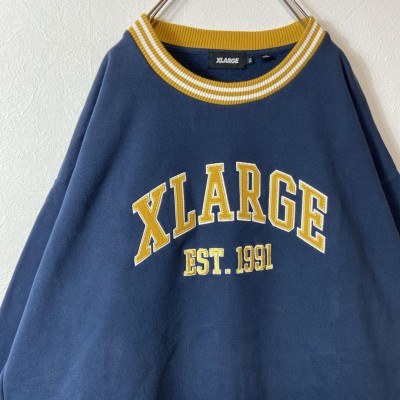 X-LARGE ringer sweat size XL | Vintage.City 古着屋、古着コーデ情報を発信
