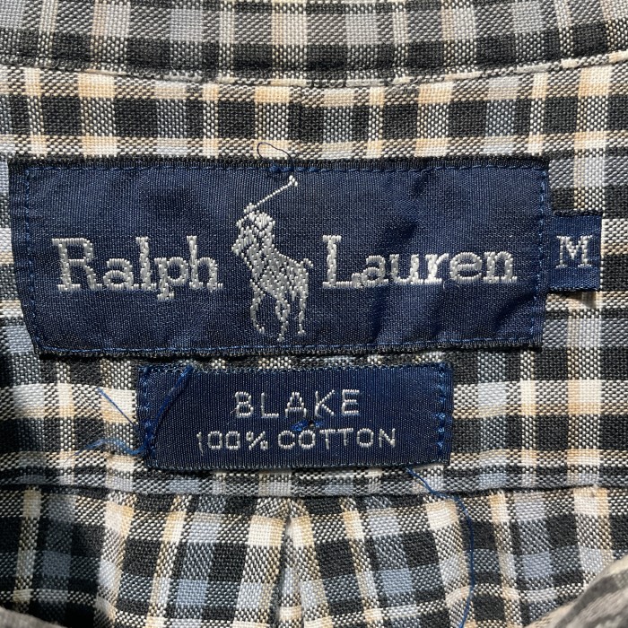 ⭐︎90’s “Ralph Lauren” BLAKE button-down shirt⭐ | Vintage.City 古着屋、古着コーデ情報を発信
