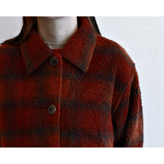 “Eddie Bauer” Boa Fleece Jacket | Vintage.City 古着屋、古着コーデ情報を発信