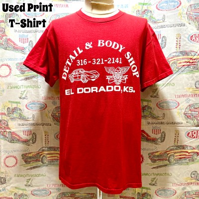 BODY SHOP コルベット プリント Tシャツ | Vintage.City 古着屋、古着コーデ情報を発信