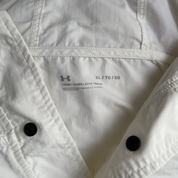 "UNDER ARMOUR" Hoodie Nylon Jacket | Vintage.City 古着屋、古着コーデ情報を発信