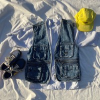 Denim Work Vest | Vintage.City 古着屋、古着コーデ情報を発信