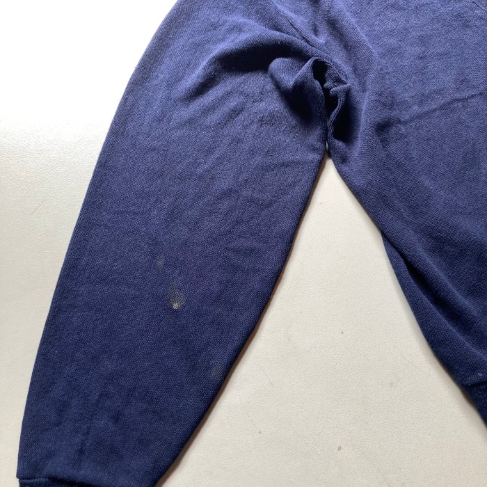 IZOD Acryl cardigan made in USA アイゾッド アクリルカーディガン アメリカ製     同色刺繍 レアサイズ | Vintage.City 古着屋、古着コーデ情報を発信