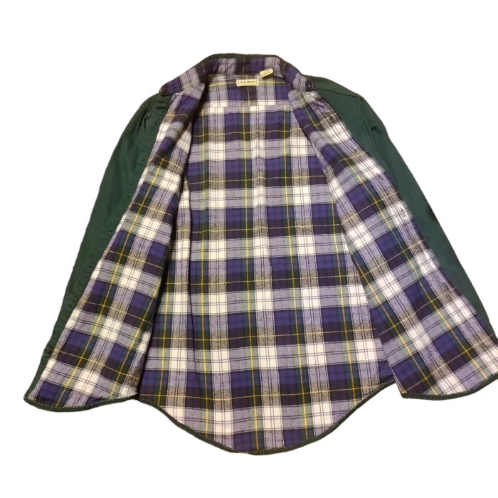 90s L.L.Bean 裏checkshirt madeincanada | Vintage.City 古着屋、古着コーデ情報を発信