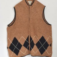 90s " st jones bay " wool x nylon x ramie x acrylic knit vest | Vintage.City 빈티지숍, 빈티지 코디 정보