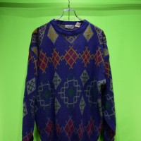vintage euro design Acryl sweater | Vintage.City 古着屋、古着コーデ情報を発信