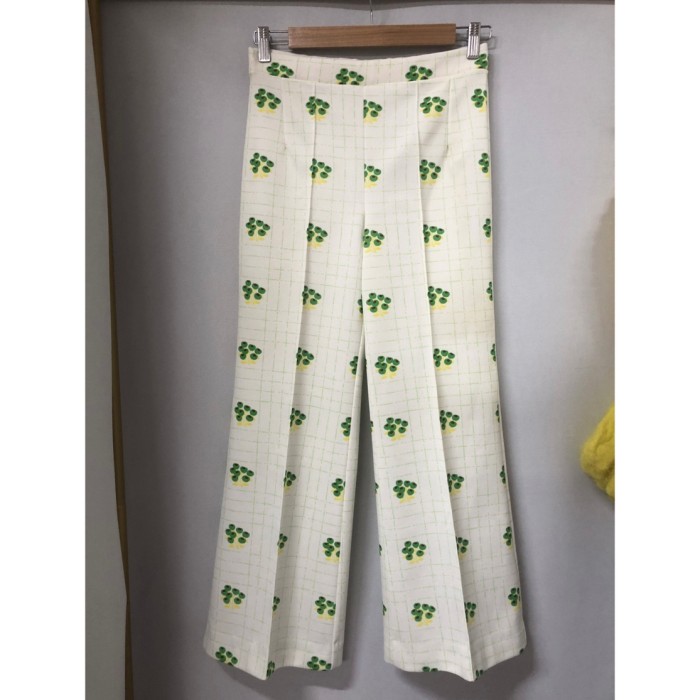 70s Floral polyester pants | Vintage.City 빈티지숍, 빈티지 코디 정보