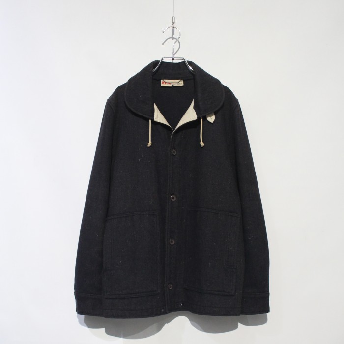 1980s wool and linen coverall | Vintage.City 古着屋、古着コーデ情報を発信