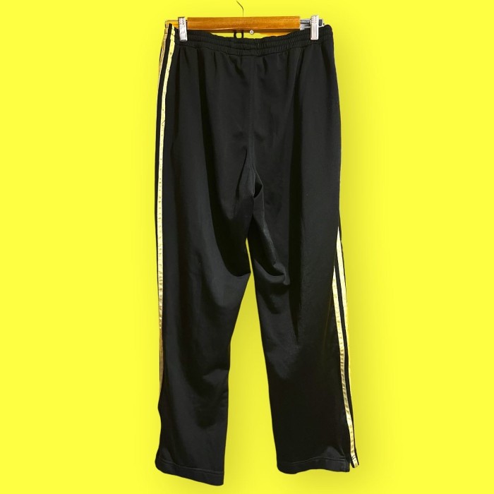 adidas track pants(Black×gold)/2373 | Vintage.City 古着屋、古着コーデ情報を発信