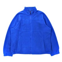 L.L.BEAN フルジップ フリースジャケット XL ブルー ポリエステル | Vintage.City ヴィンテージ 古着
