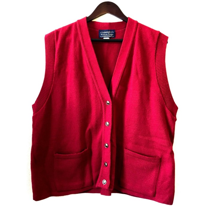 80s Red knit vest | Vintage.City Vintage Shops, Vintage Fashion Trends