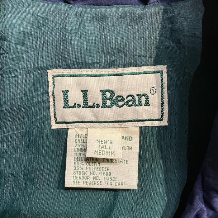 L.L.Bean シンサレート中綿ベスト | Vintage.City