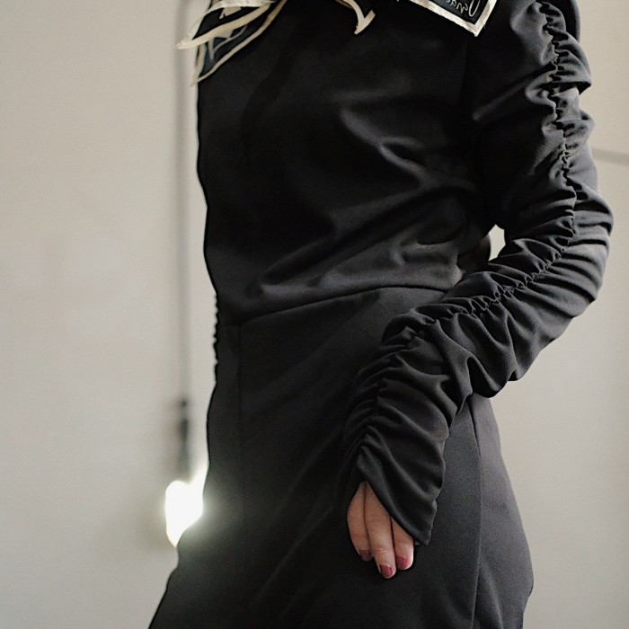 Black jumpsuit | Vintage.City 빈티지숍, 빈티지 코디 정보